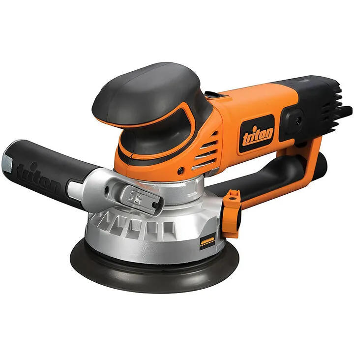 Triton Power Tools Geared Eccentric Orbital Sander - Professional Grade Woodworking Performance