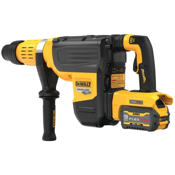 DEWALT 60V MAX SDS MAX 2-Inch Brushless Combination Rotary Hammer Kit 4