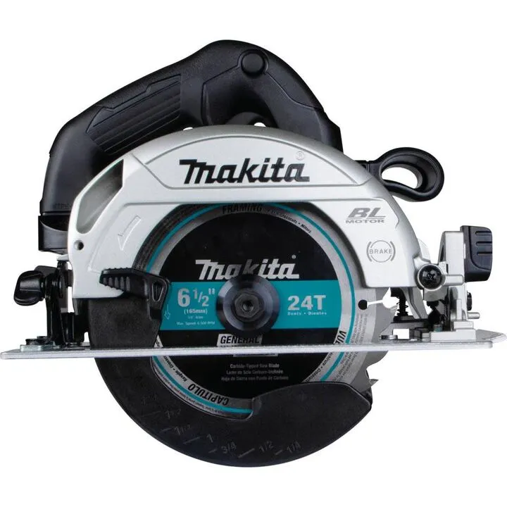 Makita 18V LXT Sub-Compact Brushless 6-1/2 Inch Circular Saw & 4.0Ah Starter Kit 7