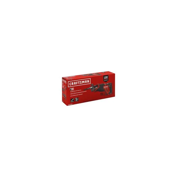 CRAFTSMAN V20 Cordless Reciprocating Saw (Bare Tool) - High-Performance Demolition Power 3