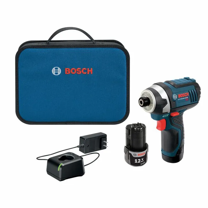 Bosch 12V Max Impact Driver Kit (Reconditioned) - Professional Grade Performance