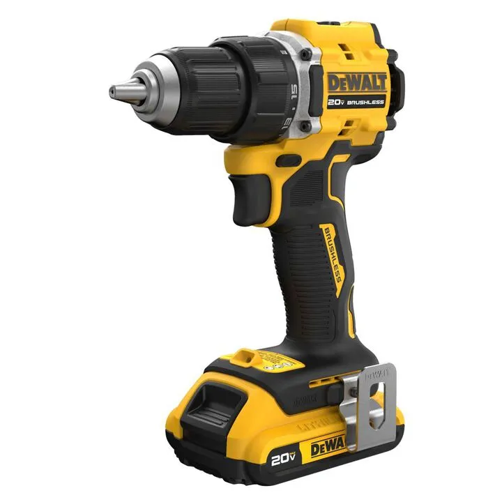DEWALT Atomic 20V Max Brushless 1/2 Inch Drill Driver Kit with Premium 4Ah Battery 2