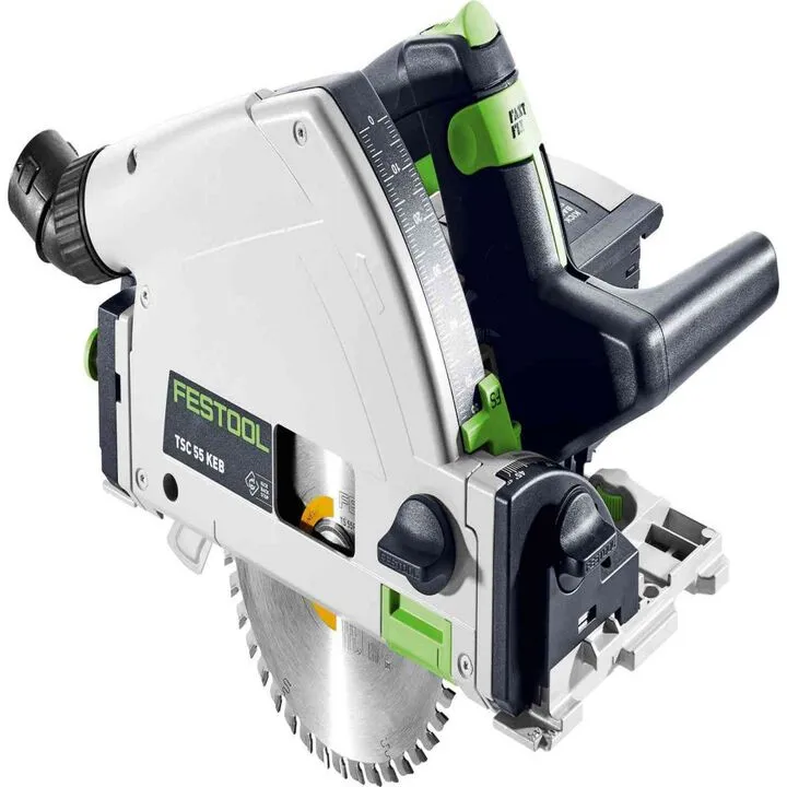 Festool 18V Battery Powered Plunge Cut Cordless Track Saw Kit - Professional Grade Precision 1