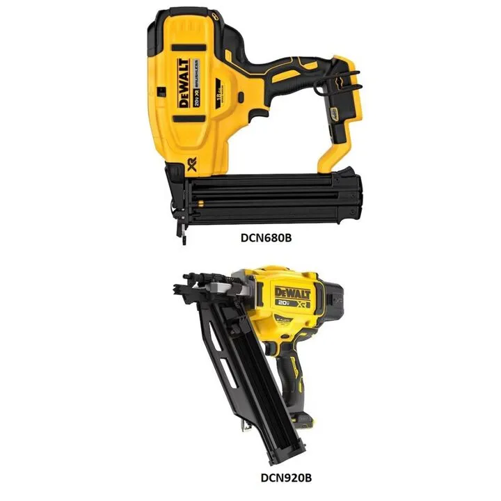 DEWALT 20V MAX Cordless Framing Nailer & Brad Nailer Professional Bundle 1
