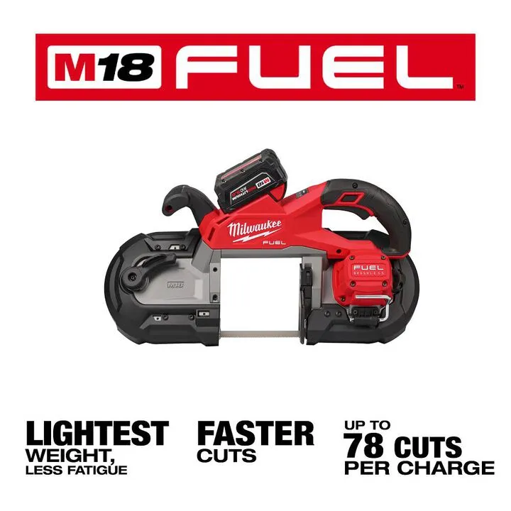 Milwaukee M18 FUEL Deep Cut Band Saw Kit - Professional Grade Cordless Power 3