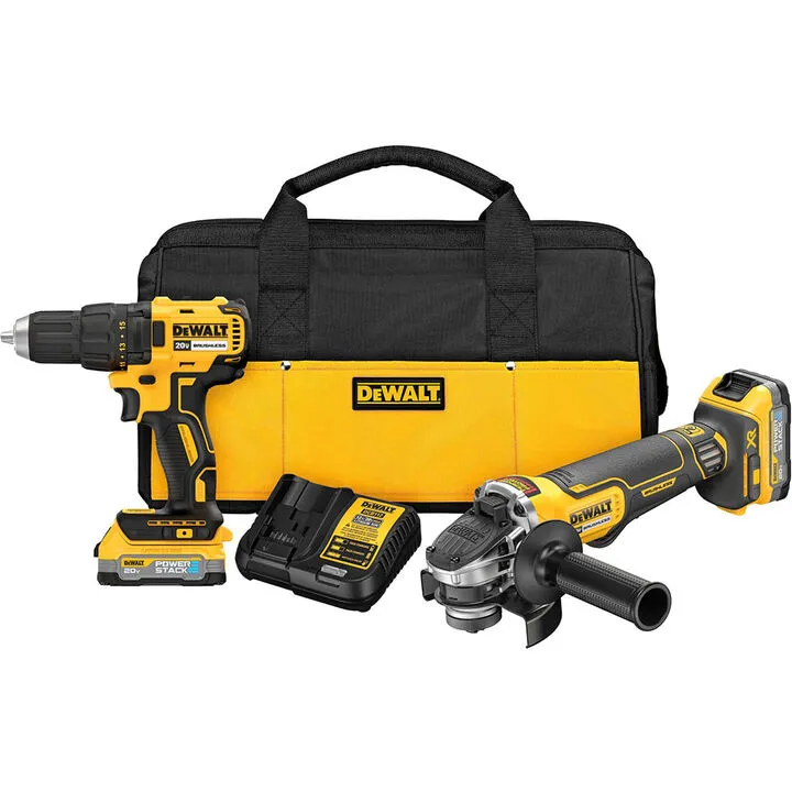 DEWALT 20V MAX 2-Tool Cordless Combo Kit - Professional Grade Performance