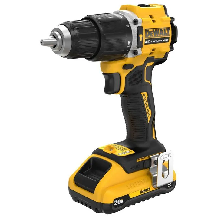 DEWALT 20V MAX 1/2in Hammer Drill ATOMIC COMPACT SERIES Cordless Kit 4