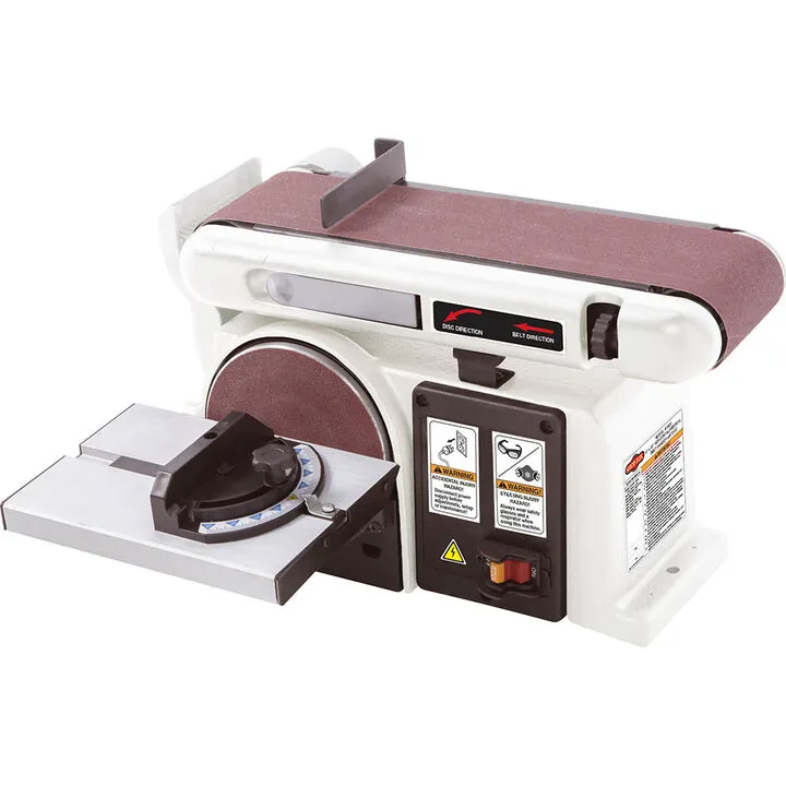 Shop Fox 4In x 36In Horizontal/Vertical Belt Sander with 6In Disc