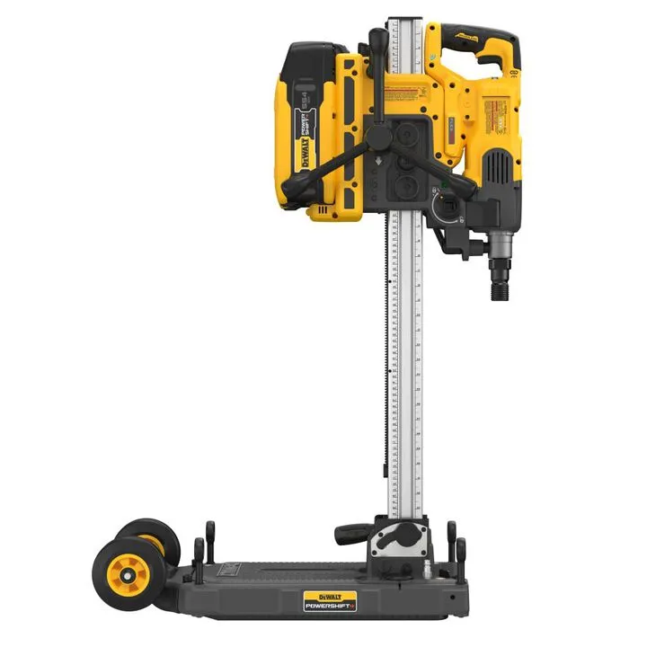 DEWALT POWERSHIFT 6-3/8 Inch Core Drill Stand Kit - Precision Engineered for Professional Concrete Drilling 5