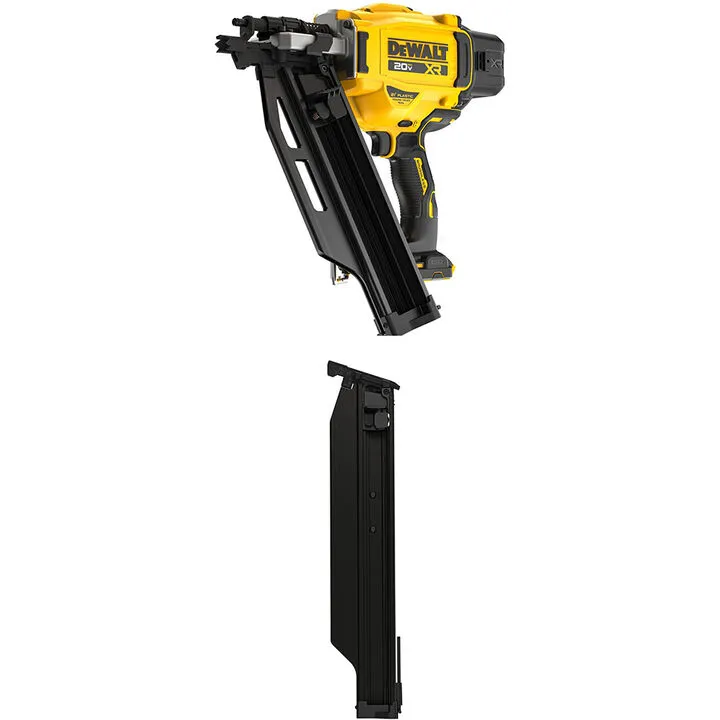 DEWALT 20V MAX Cordless Framing Nailer & Extended Magazine Bundle