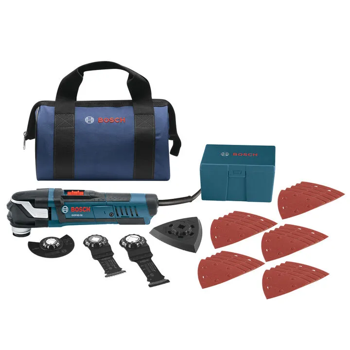 Bosch StarlockPlus Oscillating Multi-Tool Accessory Set - 30-Piece Professional Grade