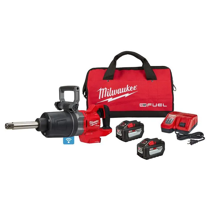 Milwaukee M18 FUEL 1-Inch D-Handle Extended Anvil High Torque Impact Wrench with ONE-KEY Kit 4