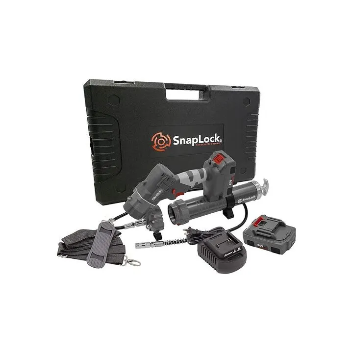 Lubrimatic SnapLock 20V Lithium Ion QuickRelease Cordless Grease Gun 2