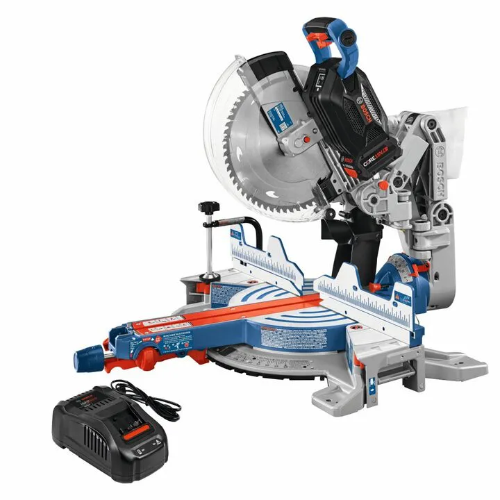 Bosch 18V 12-Inch Dual-Bevel Miter Saw Kit - Factory Reconditioned