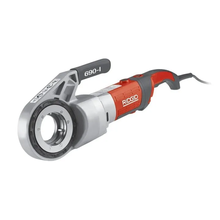 Ridgid 690-I Hand-Held Power Drive Pipe Threading Machine, 115V 1