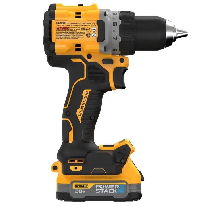 DEWALT 20V MAX XTREME Cordless Brushless 1/2 Inch Drill Driver Kit & Toughcase+ Bundle 5