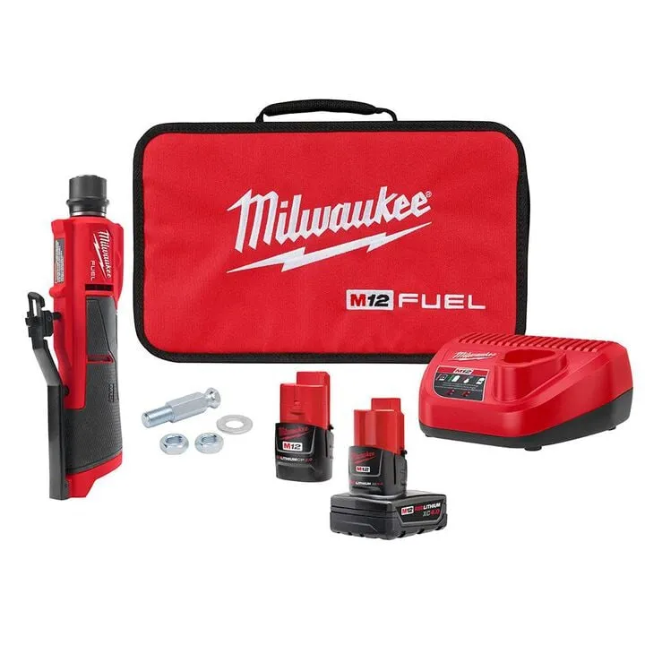Milwaukee M12 FUEL Tire Buffer Kit - Professional Low-Speed Cordless Performance