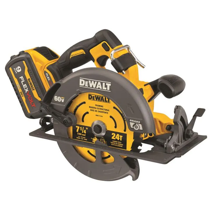 DEWALT FLEXVOLT 60V MAX 7-1/4in Circular Saw Kit with Brake and Brushless Motor 2