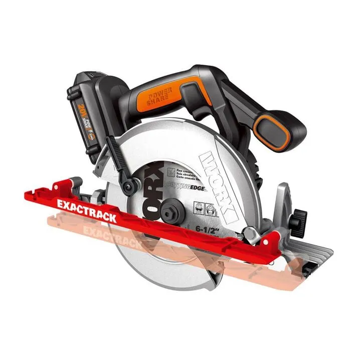 Worx 20V 6-1/2in Circular Saw with ExacTrack Technology