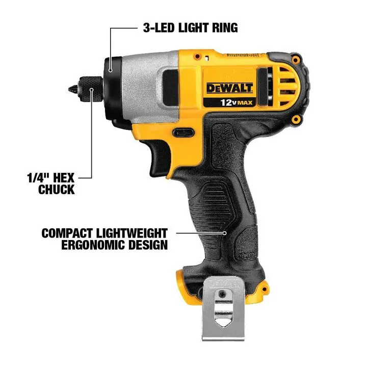 DEWALT 12V MAX Cordless 2-Tool Combo Kit - Precision & Portability 3
