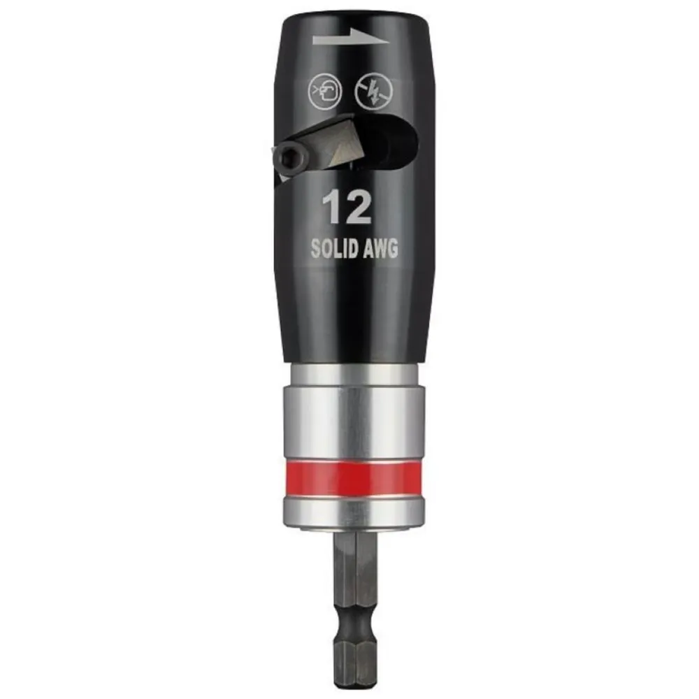Milwaukee 12 AWG Solid Wire Stripper - Professional Precision Electrical Tool