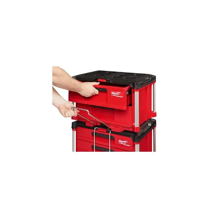 Milwaukee M18 Wrench Kit with 31-Piece Socket Set and Heavy-Duty 2-Drawer Tool Box 9