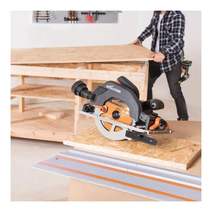 Evolution Power Tools 15A 3700 RPM Multi-Material Circular Saw with Precision Blade 1