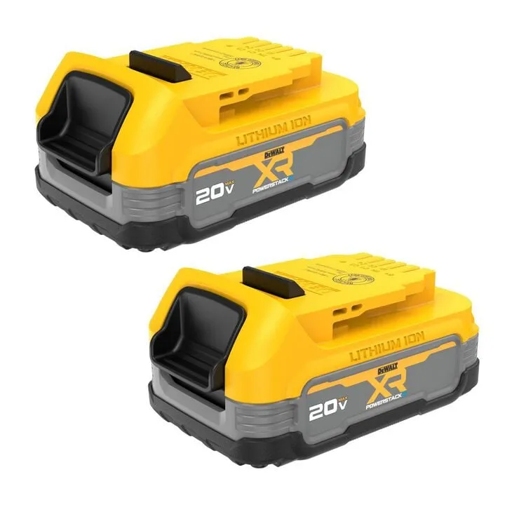 DEWALT 20V MAX XR Compact Hammer Drill Driver & 2-Battery Power Bundle 6