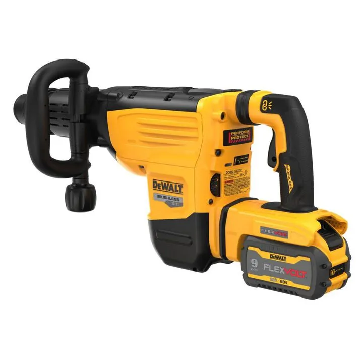 DEWALT 60V MAX 22 lb. Cordless SDS MAX Chipping Hammer Kit - Professional Demolition Power 5