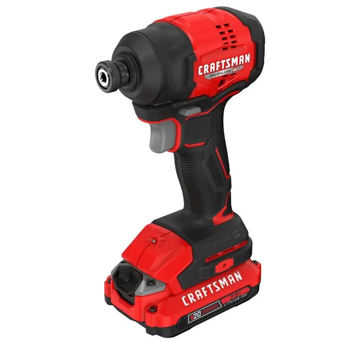 CRAFTSMAN V20 BRUSHLESS RP Compact Impact Driver Kit 2