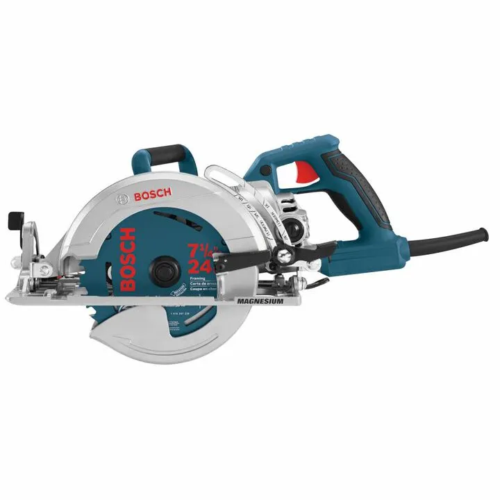 Bosch 7-1/4 Inch Worm Drive Saw - Professional Grade Power for Heavy-Duty Framing 4