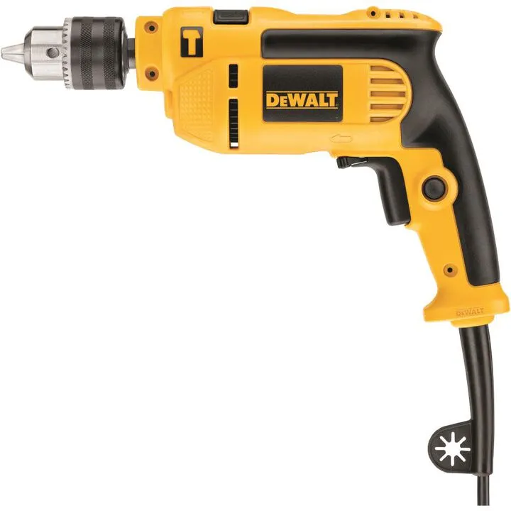 DEWALT 1/2 In. Single Speed Hammer Drill - Professional Grade Power Tool 1
