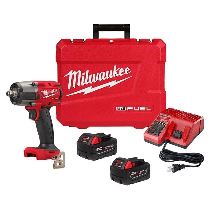 Milwaukee M18 FUEL 1/2-inch Mid-Torque Impact Wrench with Friction Ring Kit 4