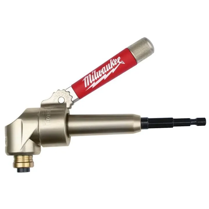 Milwaukee M18 FUEL Right Angle Attachment Kit with 60pc SHOCKWAVE Impact Duty Set & 4pc Magnetic Nut Drivers 10