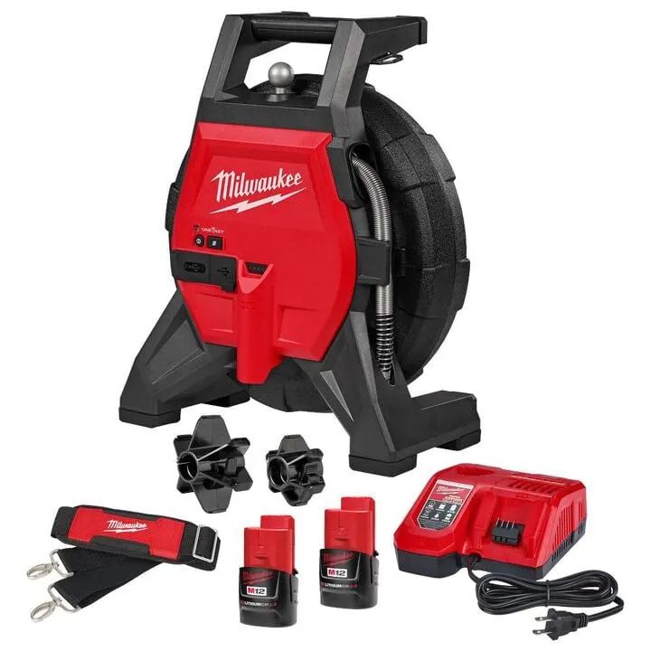 Milwaukee M12 85 Ft. High Flex Compact Inspection Camera Kit - Professional Grade Diagnostic Solution