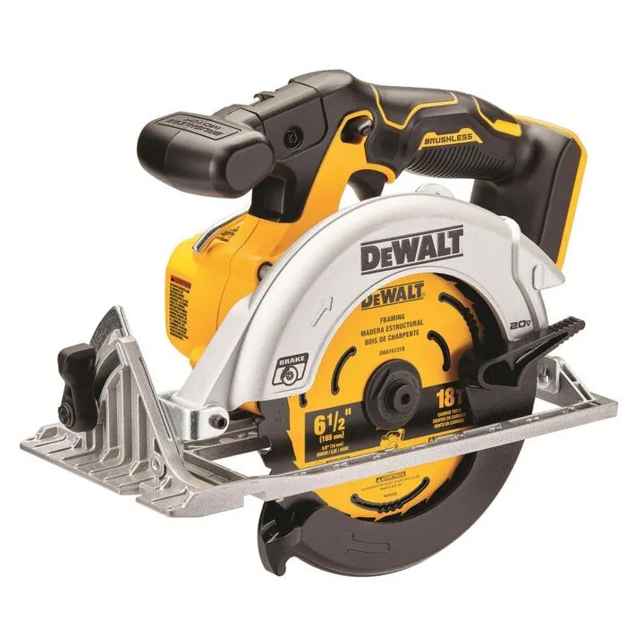 DEWALT 20V MAX Cordless 1/2in Drill/Driver & 6-1/2in Circular Saw Professional Combo Kit 2