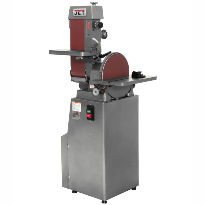 JET 6x48 Industrial Combination Belt & 12in Disc Finishing Machine 1