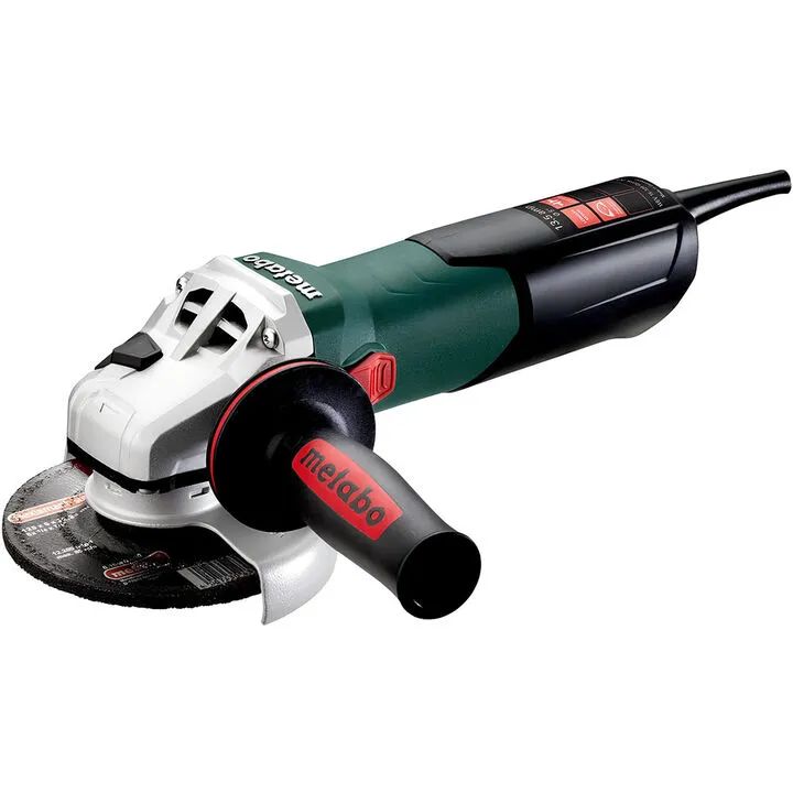 Metabo 5 Inch Surface Prep WEV 15-125 Angle Grinder with Professional Dust Control Shroud