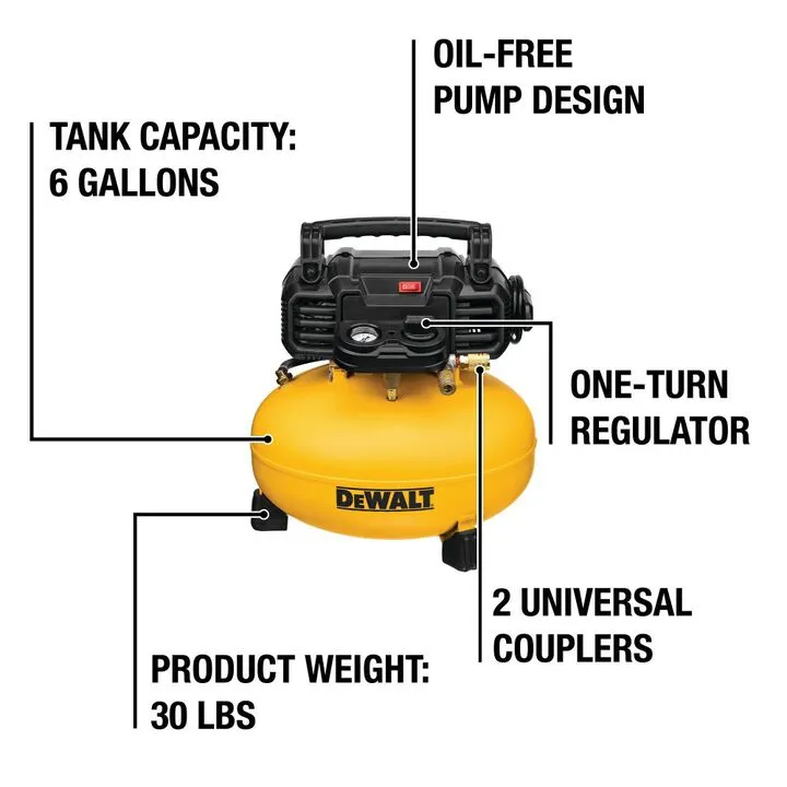 DEWALT Professional-Grade Nailer & Compressor Combo Kit 2