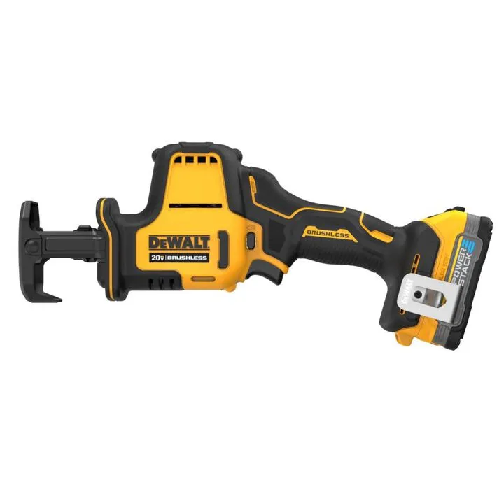 DEWALT ATOMIC 20V MAX One-Handed Reciprocating Saw with POWERSTACK Battery Technology 3
