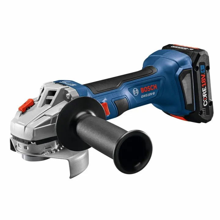 Bosch 18V Lithium-Ion 4-1/2 Inch Cordless Angle Grinder Kit 3