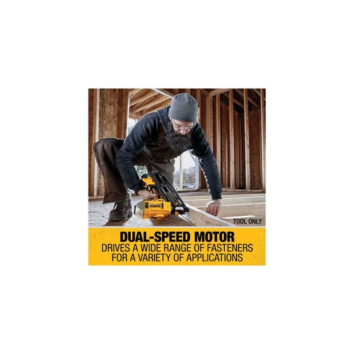 DEWALT 20V MAX XR Brushless Dual Speed Nailer (Bare Tool) 2