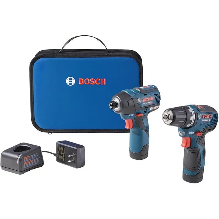 Bosch 12V Max Drill Driver & Impact Driver 2-Tool Combo Kit