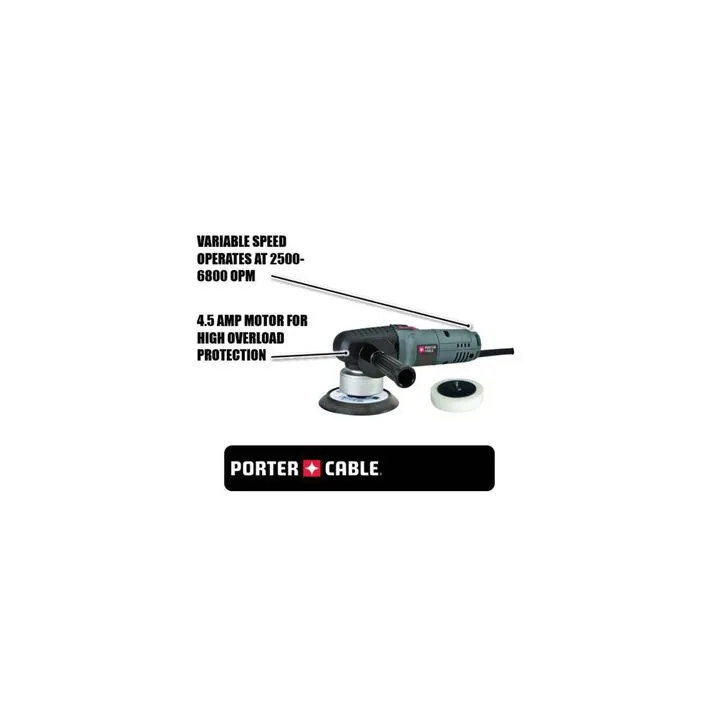 Porter Cable 6in Random Orbit Sander with Polishing Pad - Professional Performance Guide 1