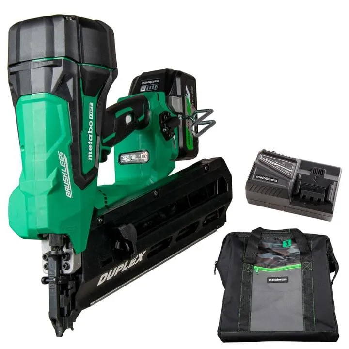 Metabo HPT 36V MultiVolt 3 1/2in Cordless Framing Nailer Kit - Professional Grade Performance 1