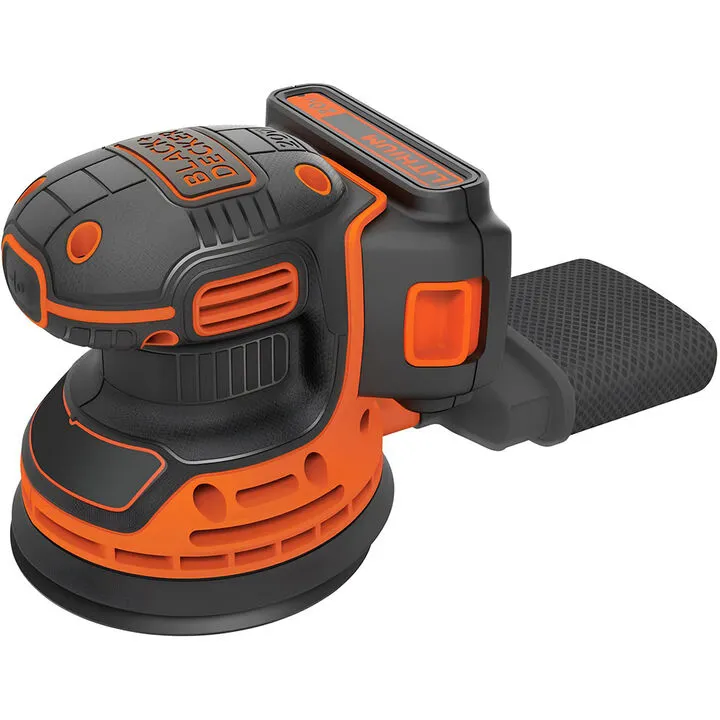 Black and Decker 20V MAX Cordless Random Orbital Sander - High-Efficiency Woodworking Kit