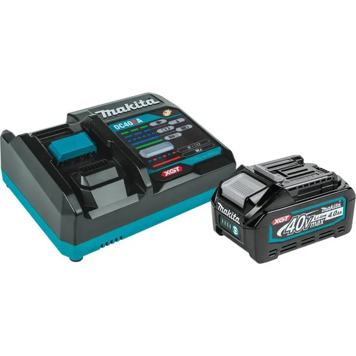 Makita 40V Max XGT 8 1/2 Inch Dual Bevel Sliding Compound Miter Saw Starter Kit 7