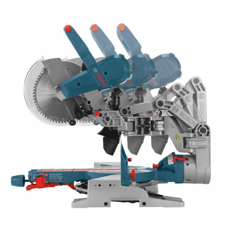 Bosch Professional 10in Miter Saw and 18V EC Flexiclick 5-in-1 Drill Driver Kit Bundle 1