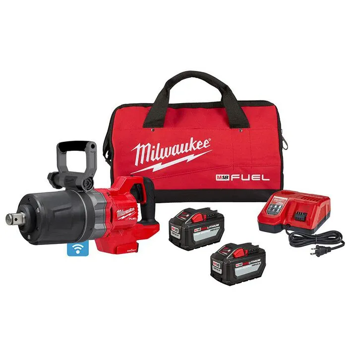 Milwaukee M18 FUEL 1 in. D-Handle High Torque Impact Wrench with ONE-KEY Kit 4