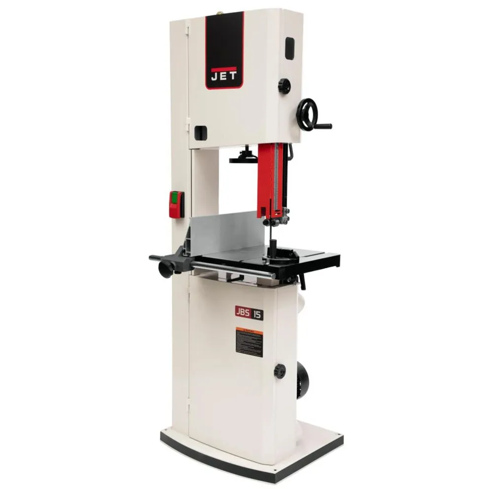 JET JWBS-15-3 15-inch Bandsaw - 3HP, 230V Industrial Grade